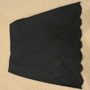 Banana Republic eyelet pencil skirt